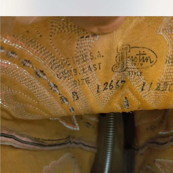 Women’s Justin cowgirl boots size 8 USA MADE - Picture 8 of 8